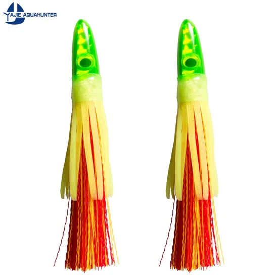 Bkk Octopus Hook Pesca in acqua salata Nichel nero sfuso