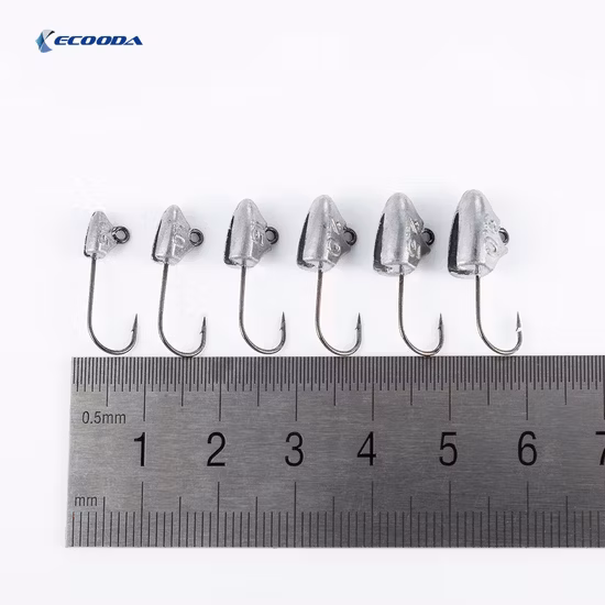 Gancio per testa jig per pesca in acqua dolce per pesca in mare